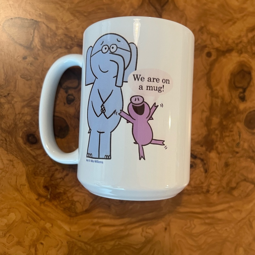 Elephant & Piggie Mo Willems “We are on a mug!” 🐘🐷